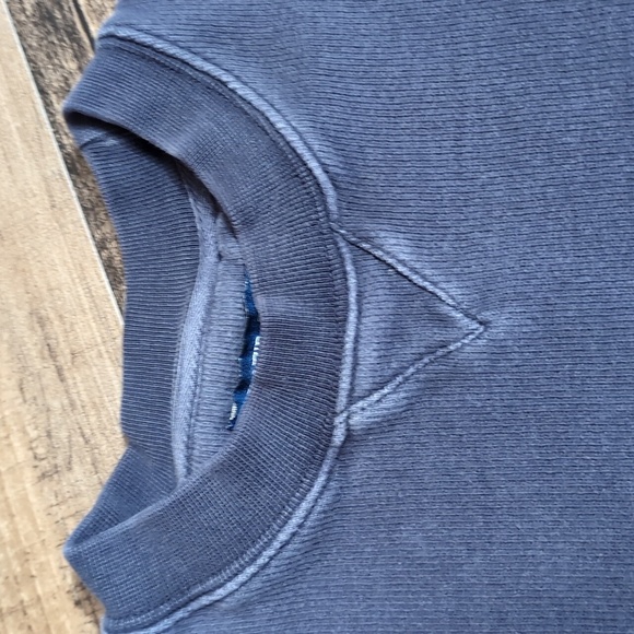 McKenzie Tribe Long Sleeve Crew Neck Sweatshirt Size Medium Made in Italy Purple - Picture 2 of 9